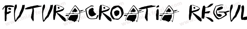 FuturaCroatia Regula字体转换
